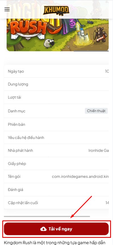 Kingdom Rush Hack