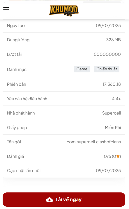 Hướng Dẫn Tải Và Cài Đặt Clash Of Clans Hack Mới Nhất