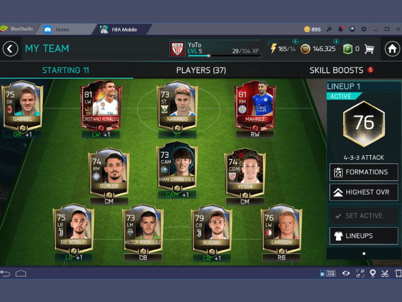 Tính Năng Nổi Bật Trong Phiên Bản Hack Hack FIFA Mobile