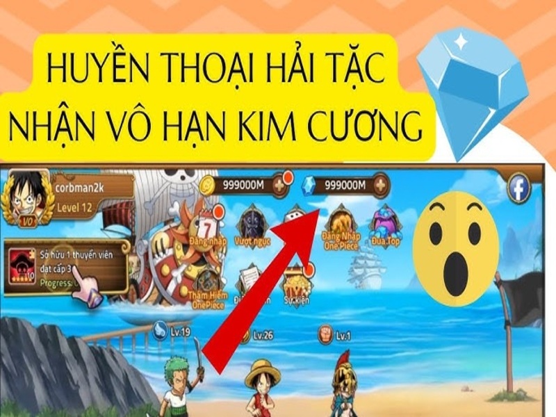 Tính Năng Nổi Bật Trong Phiên Bản Hack Huyền Thoại Hải Tặc APK v1.0.5