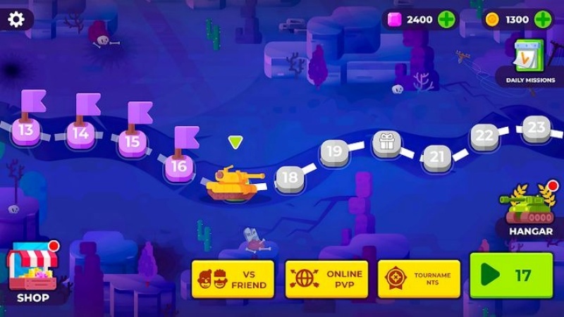 Hack Tank Stars