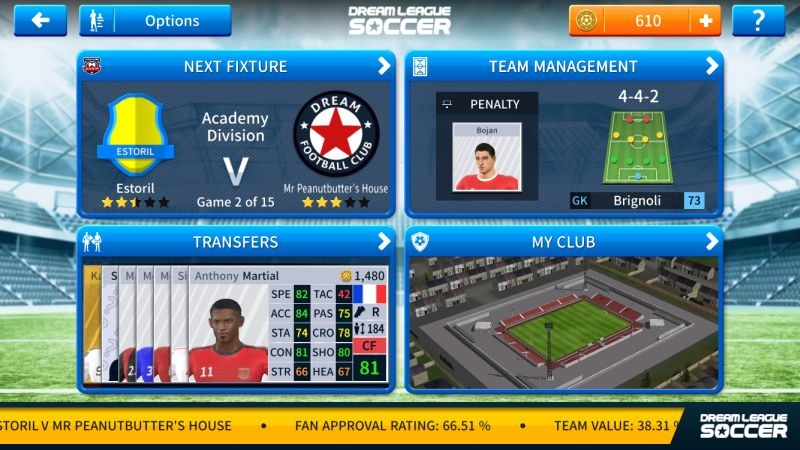 Dream League Soccer 2019 MOD Tiger