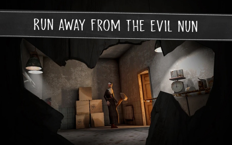 Tải Evil Nun Hack Tiger Bất Tử (MOD Menu, Bất Tử) v1.9.1 APK 2 Lẩn trốn khỏi Sister Madeline