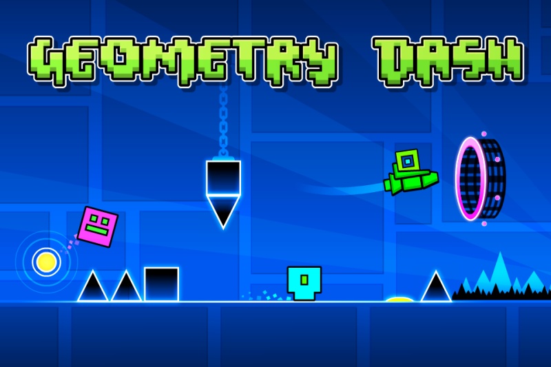 Tải Geometry Dash Hack (Vô Hạn Tiền, Chìa Khóa, Mở Khóa Tất Cả) v2.2.144 2 Chạm đúng lúc để vượt qua chướng ngại vật
