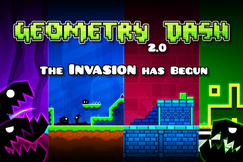 Tải Geometry Dash Hack (Vô Hạn Tiền, Chìa Khóa, Mở Khóa Tất Cả) v2.2.144 1 Giới thiệu về game Geometry Dash