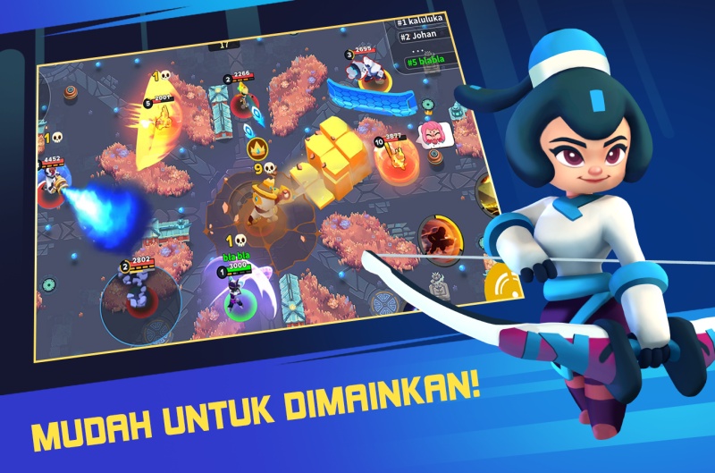 Tải Heroes Strike Offline MOD APK v92(127) (Menu, Tiền, Hồi Chiêu) 5 Battle Royale dành cho 12 người