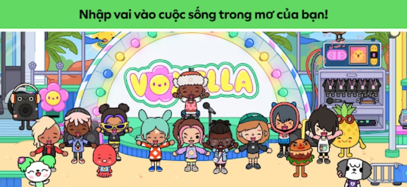 Khám phá nhiều khu vực và biến chúng thành bối cảnh riêng