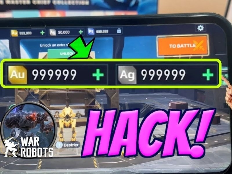 Tính năng Hack War Robot