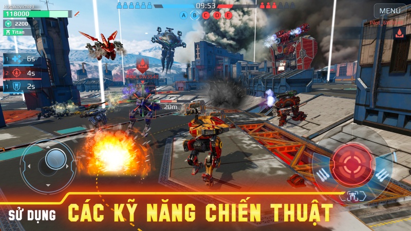 Hack war robot