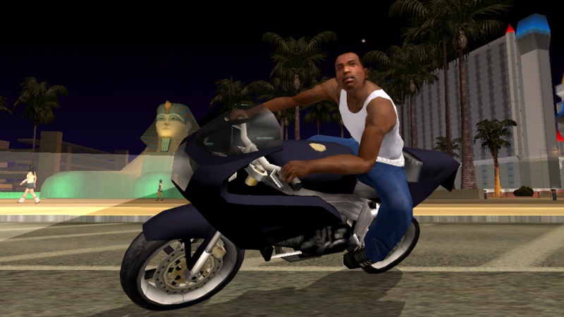 Khi muốn rời nhiệm vụ để tự do khám phá San Andreas