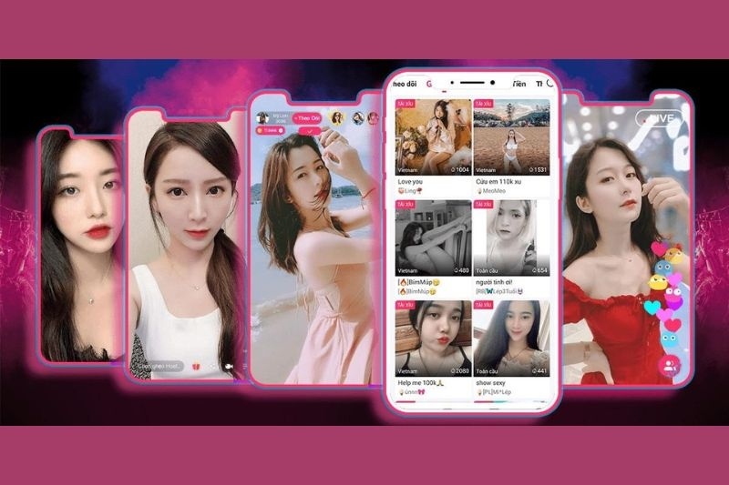 Tải MMLive MOD APK (Mở Khóa Phòng Livestream, Phòng VIP) v2.7.5 4 Các loại phòng trong MMLive