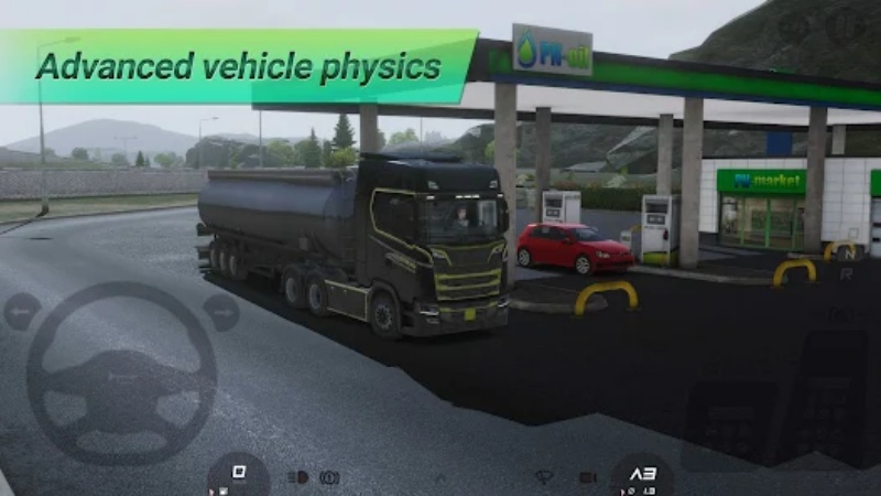 Nhiên liệu ảnh hưởng trực tiếp tới hành trình Truckers of Europe 3