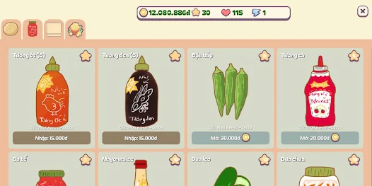 Tải Hack Cá Viên Chiên MOD APK (Vô Hạn Tiền, Sao, Năng Lượng) cavienchien 1 Bắt đầu hành trình với một quầy đồ ăn vặt