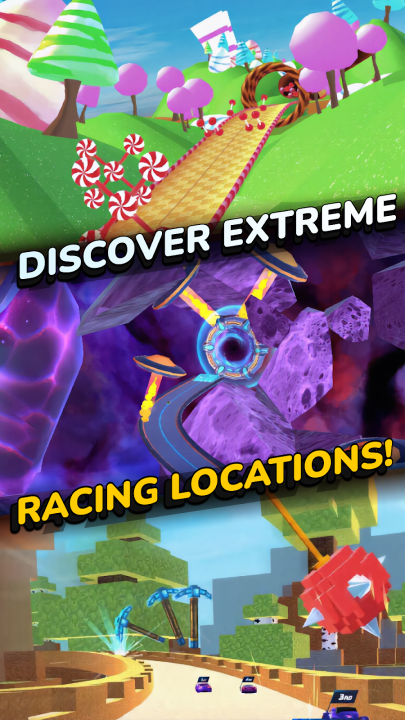Tải Hack Race Master 3D (Vô Hạn Tiền, Mua Sắm Miễn Phí) v3.18.1.3579 2 Điều khiển xe qua những đường đua nhiều vật cản