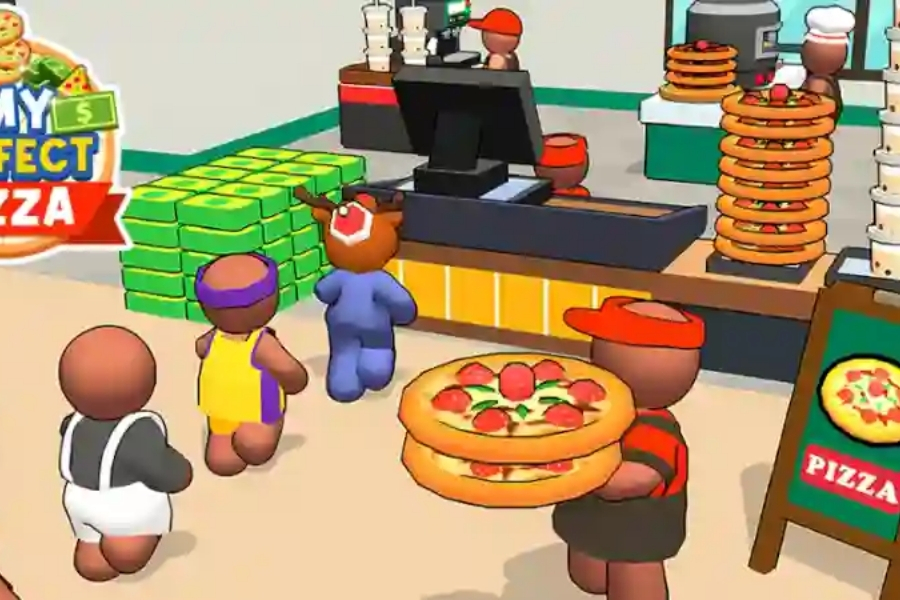 Gameplay hấp dẫn khi chơi cùng bản MOD Pizza Ready