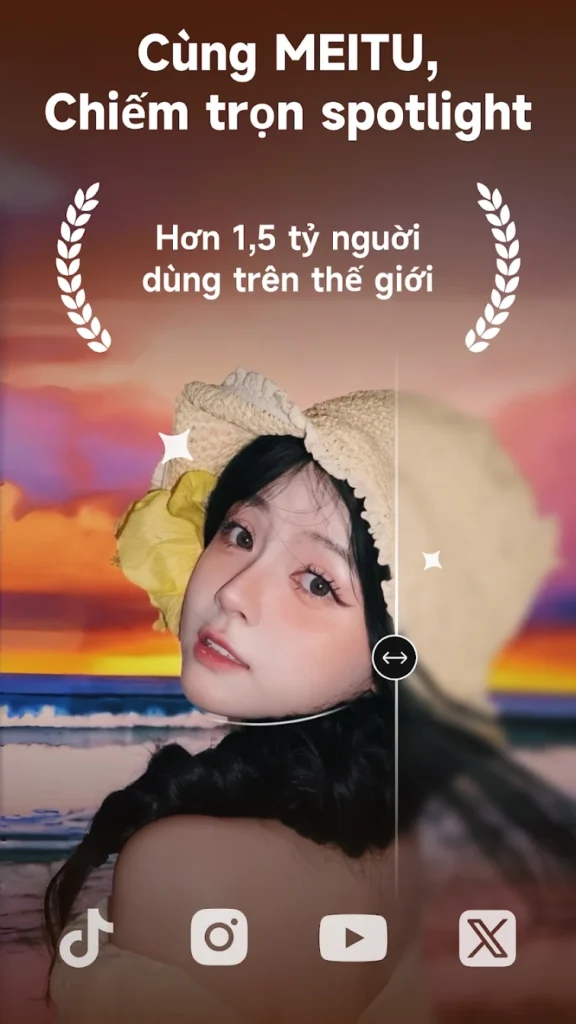 Tải Meitu MOD APK (Mở Khoá Premium) v12.19.7 Mới Nhất 1 Giới thiệu về Meitu Chỉnh ảnh Flash và video