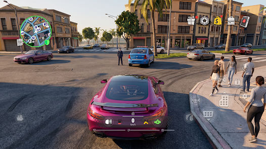 Tải Hack RioRise MOD APK (Vô Hạn Tiền, Menu MOD, Bất Tử) v4.14.5 2 Một chiếc xe có thể thay đổi cả cách bạn đi quanh thành phố