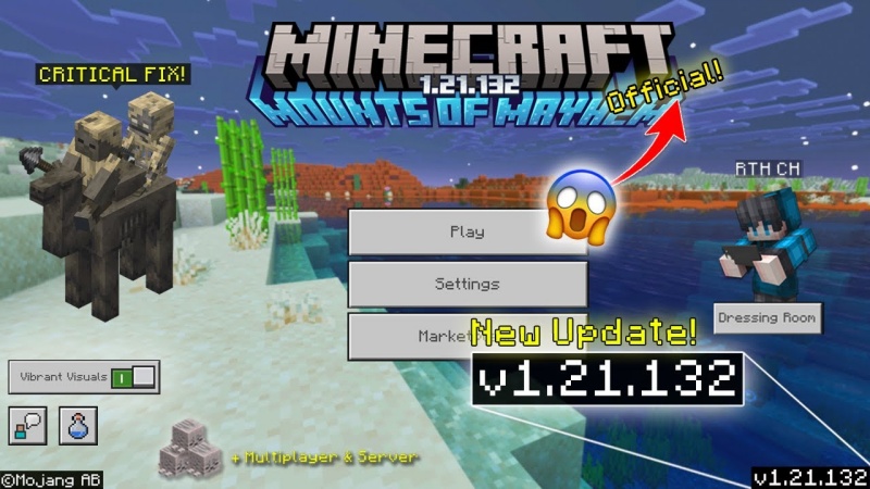 Bản cập nhật Minecraft 1.21.132 APK thay đổi những gì