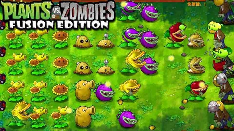 Cơ chế hợp nhất cây khiến PvZ Fusion khác cách chơi quen thuộc