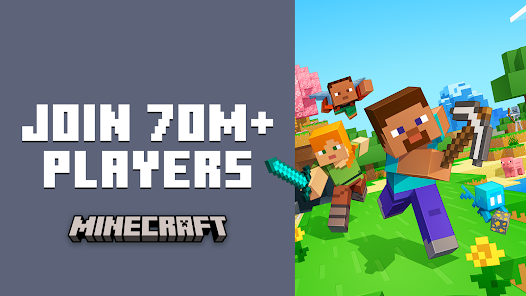 Minecraft PE – Thế giới sinh tồn và xây dựng trên Android
