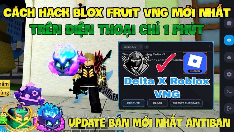 Hướng dẫn tải và cài đặt Delta X Executor APK cho newbie